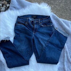 Banana Republic Blue Ankle Cropped Jeans